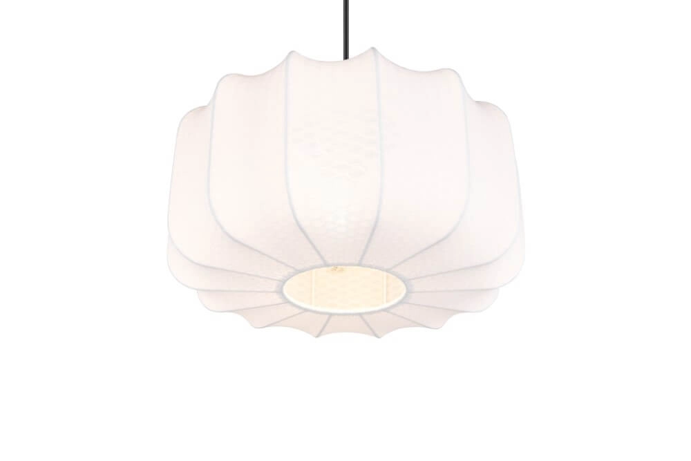 Witte design hanglamp Madleine Ø 40cm Trio 4017807638226