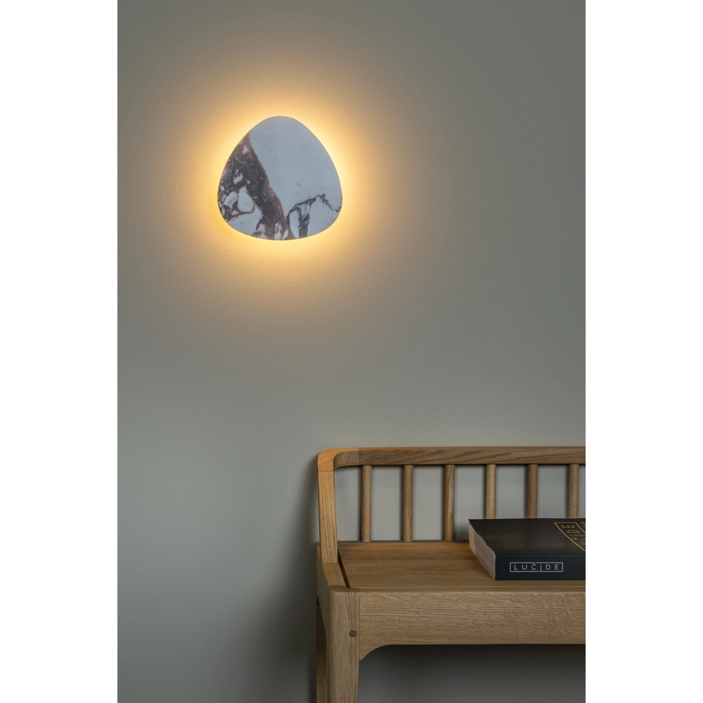 Unieke wandlamp Kamien marmer 20cm Premium by Lucide 5411212421265