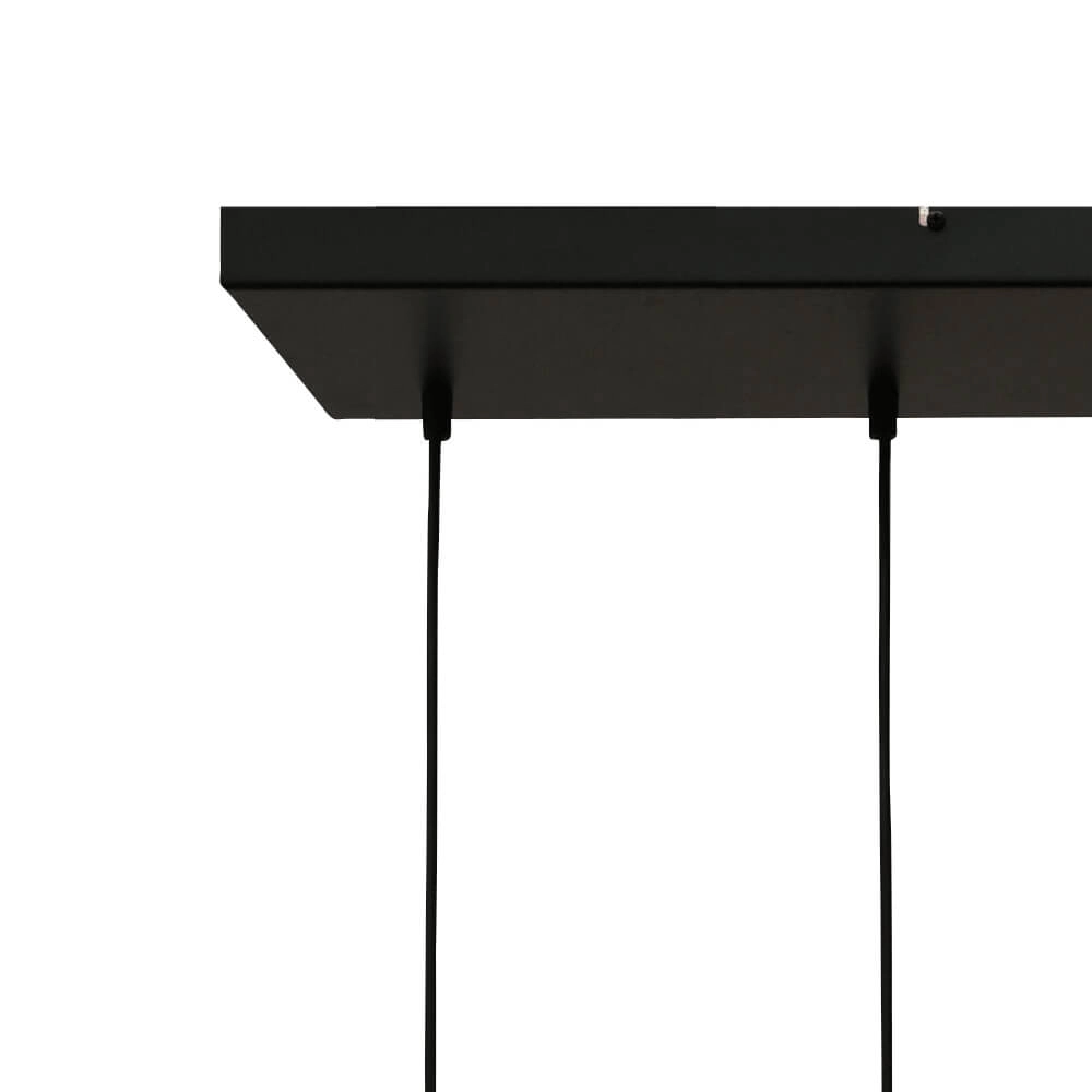 6-lichts hanglamp Bella 2 met smoke glas Masterlight 8718121344454