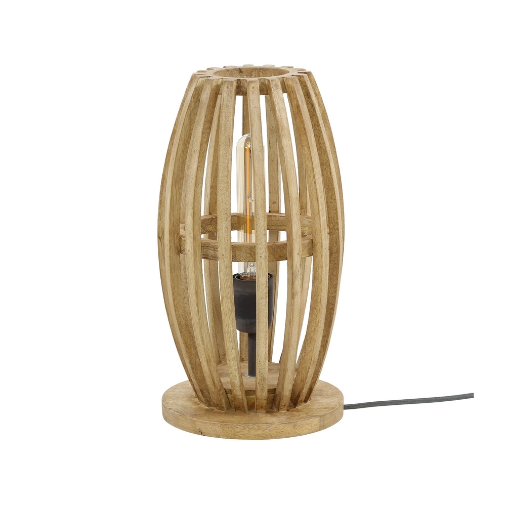 Houten tafellamp Orbit 38cm - 1x E27 Lyora 8716803511088