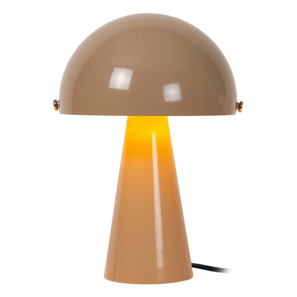 Tafellamp Barone taupe Ø 23cm Lucide Vibes 5411212650085