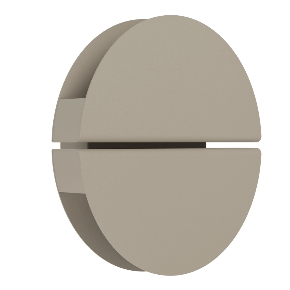 Design wandlamp Pianosa zand bruin