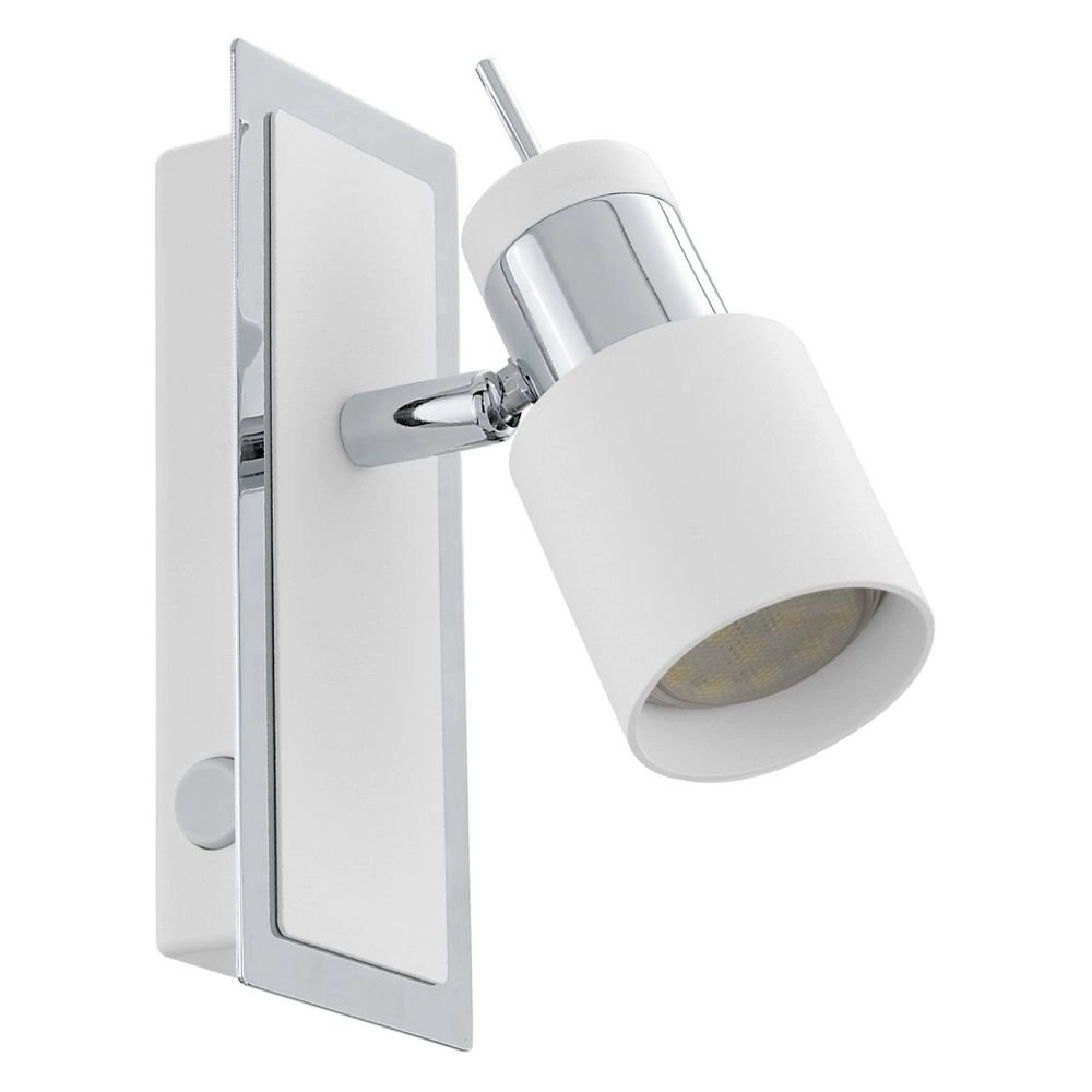 Ledspot Davida 16,5 cm metaalgrijs met wit Ledspot Davida 16,5 cm metaalgrijs met wit