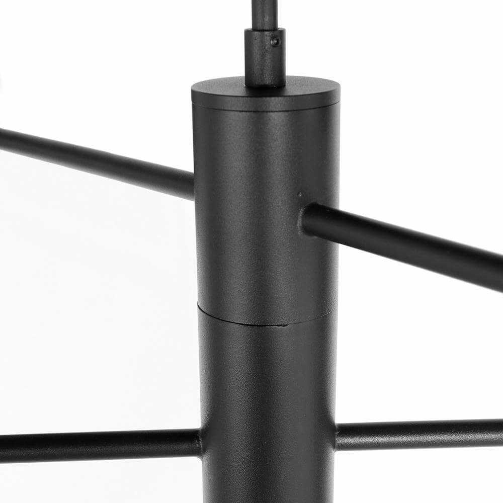 Design hanglamp Constellation zwart met amber glas Steinhauer 8712746173048