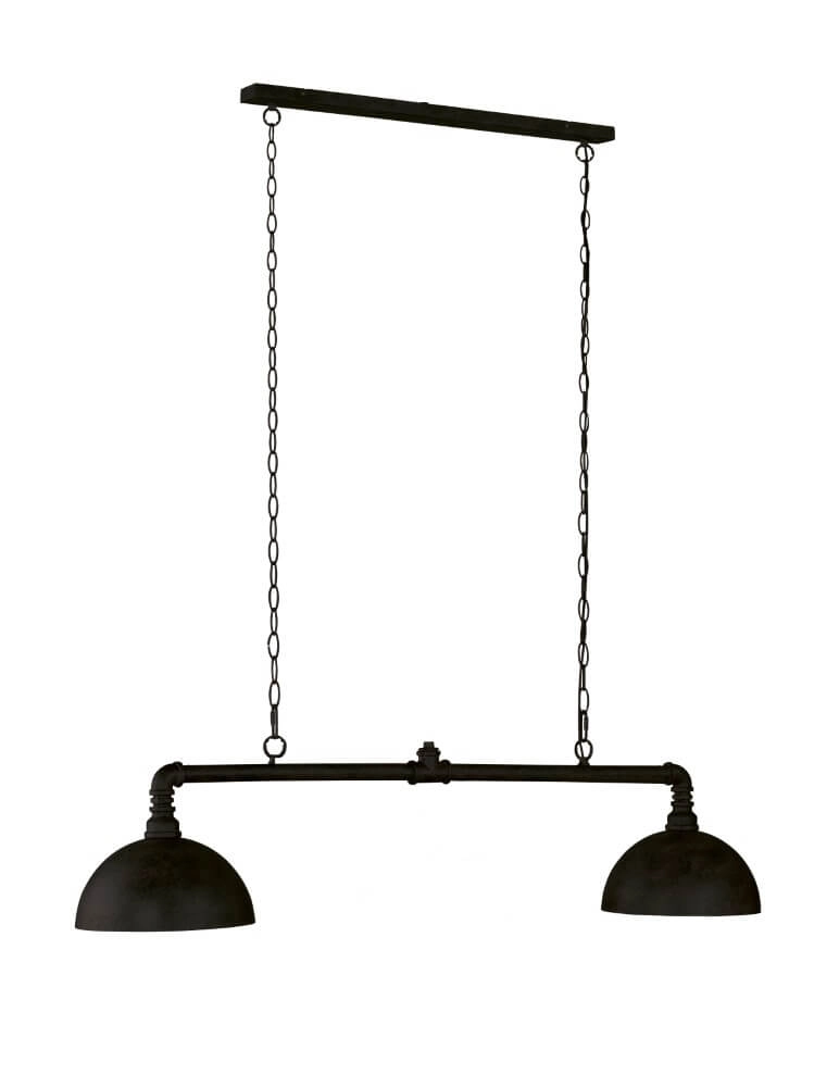 Industriële hanglamp Leitung 2-lichts