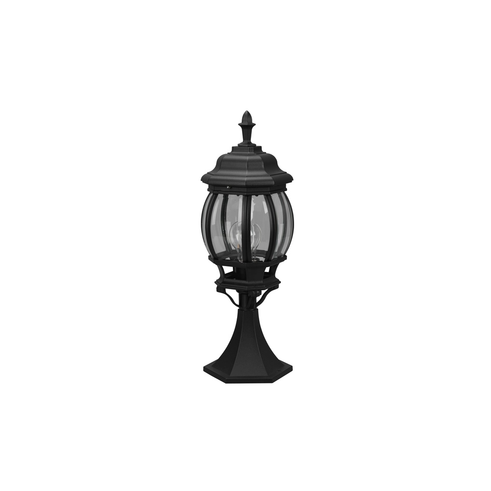 Sokkellamp Elvo zwart Trio 4017807543827