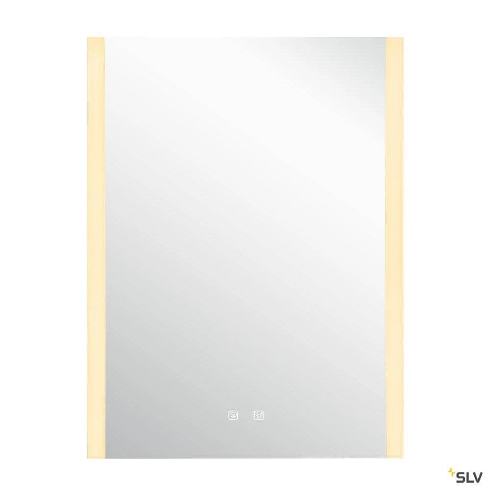 Led spiegellamp Trukko Square 4000K - 60x80cm chroom SLV 4024163248792