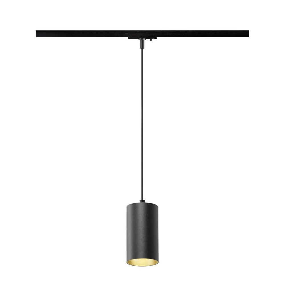 Hanglamp voor rail Asto Tube 1-fase zwart SLV 4024163306553
