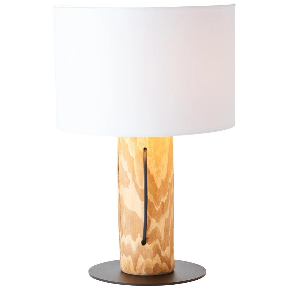 Houten tafellamp Jimena Brilliant 4004353394492