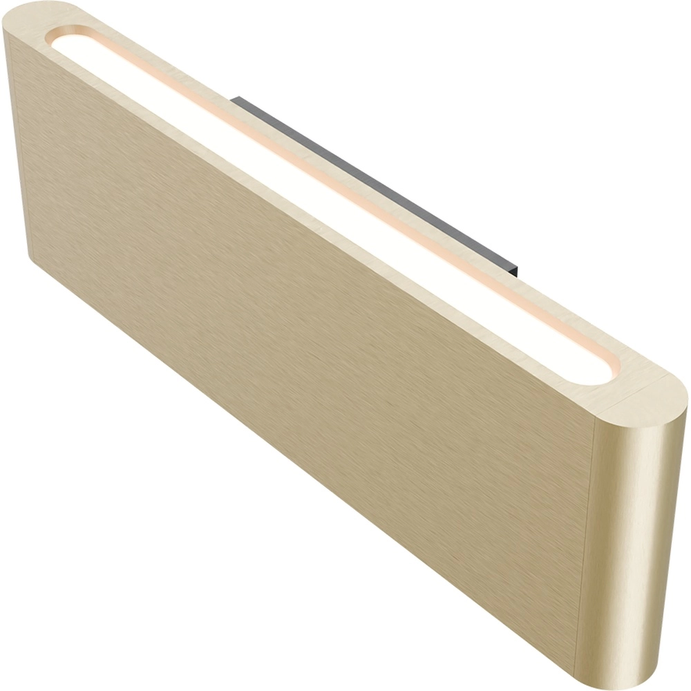 Moderne wandspot Atina 34cm goud Masterlight 8718121384993