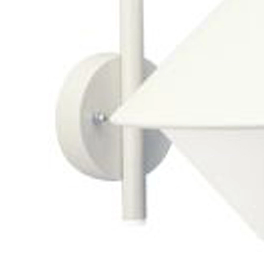 Wandlamp buiten wit Triangle 26cm Albert 4007235806458