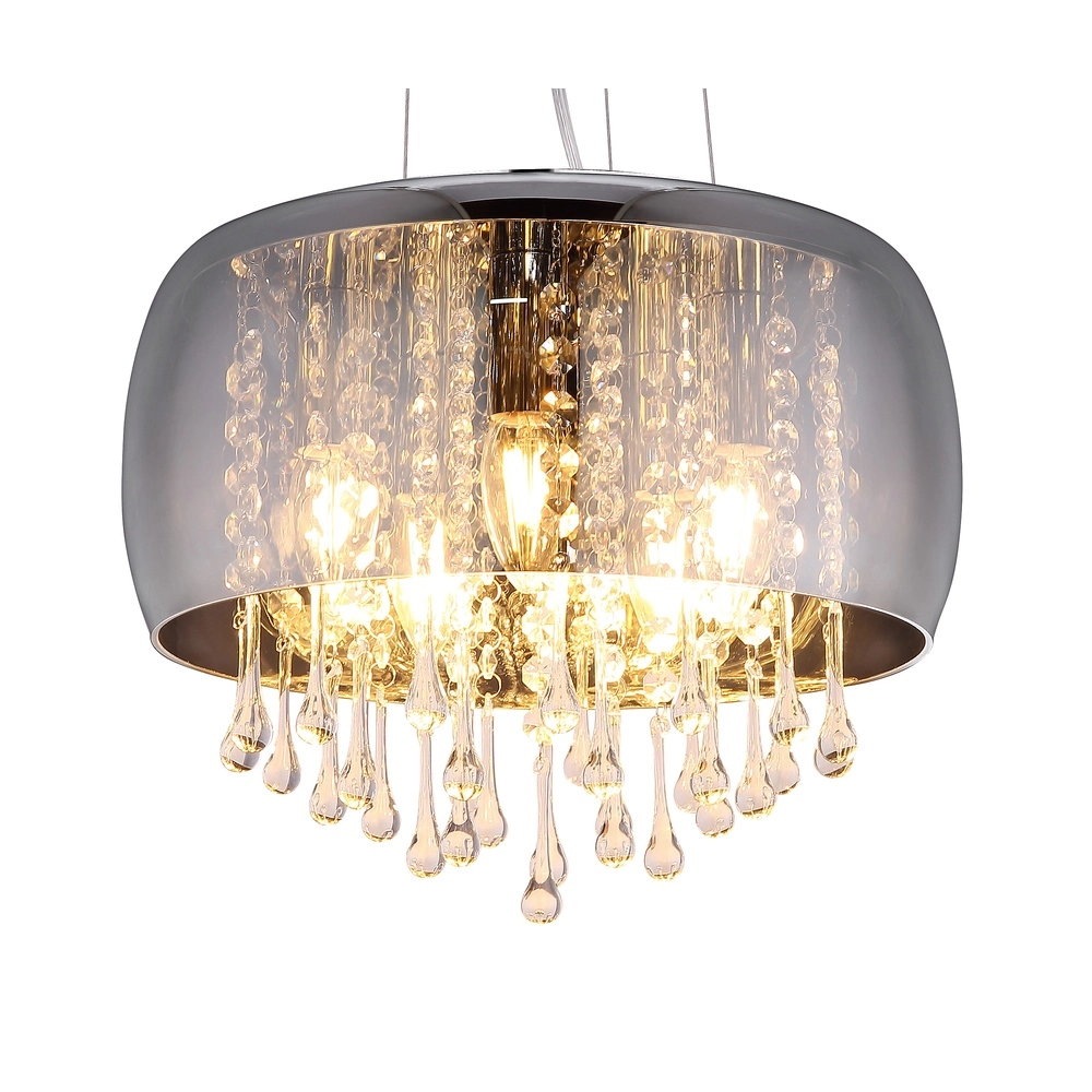 Hanglamp Kalla Ø 35cm chroom Globo 9007371385706