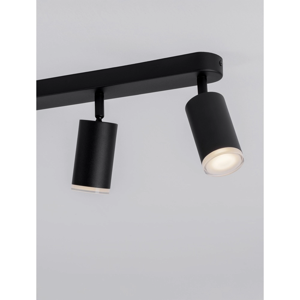 Opbouwspot Mao 3-lichts zwart Lyora 5212017475299