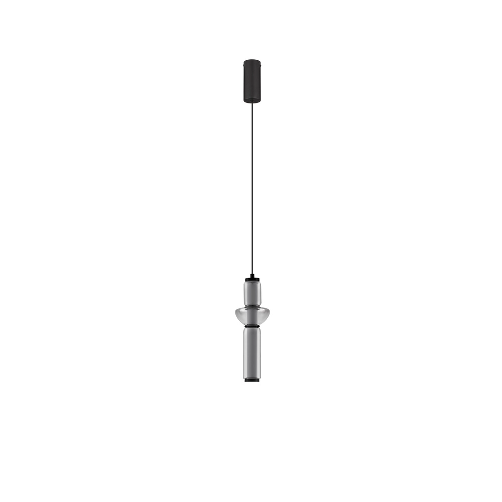 Design hanglamp Ulon 1-lichts smoke glas Lyora 5212017474162
