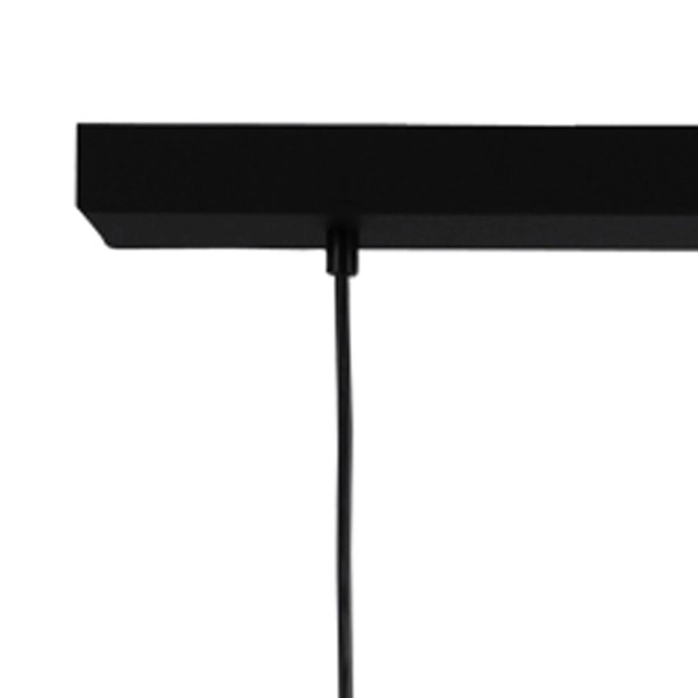 Chrome pendel hanglamp Concepto 3-lichts zwart met grijs Masterlight 8718121142401