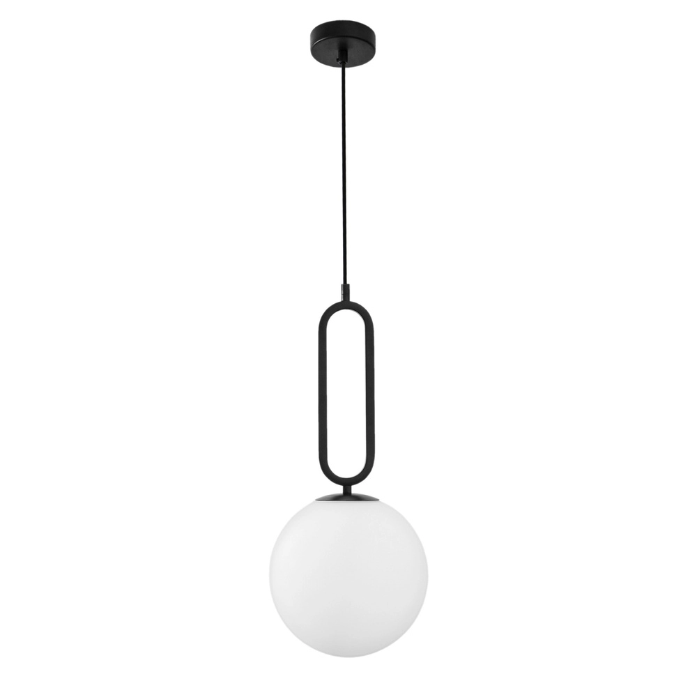 Hanglamp Grus zwart Ø 25cm Lyora 5212017423085