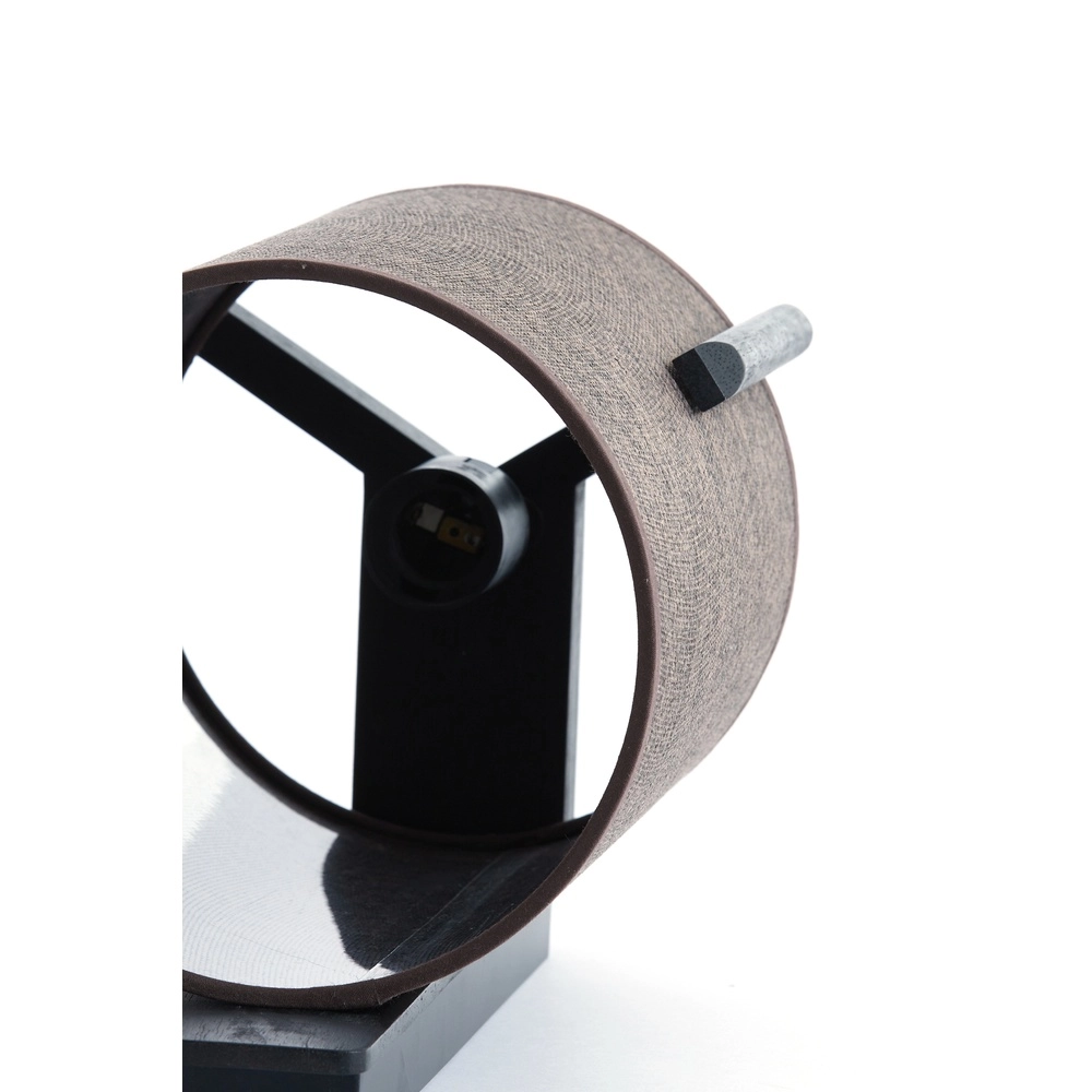 Danish design wandlamp Litto zwart met linnen Light & Living 8717807792749