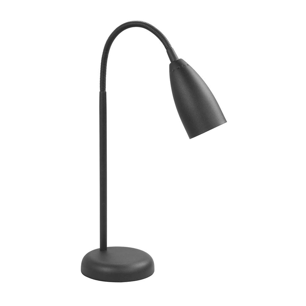 Moderne tafellamp Touchy Metal zwart
