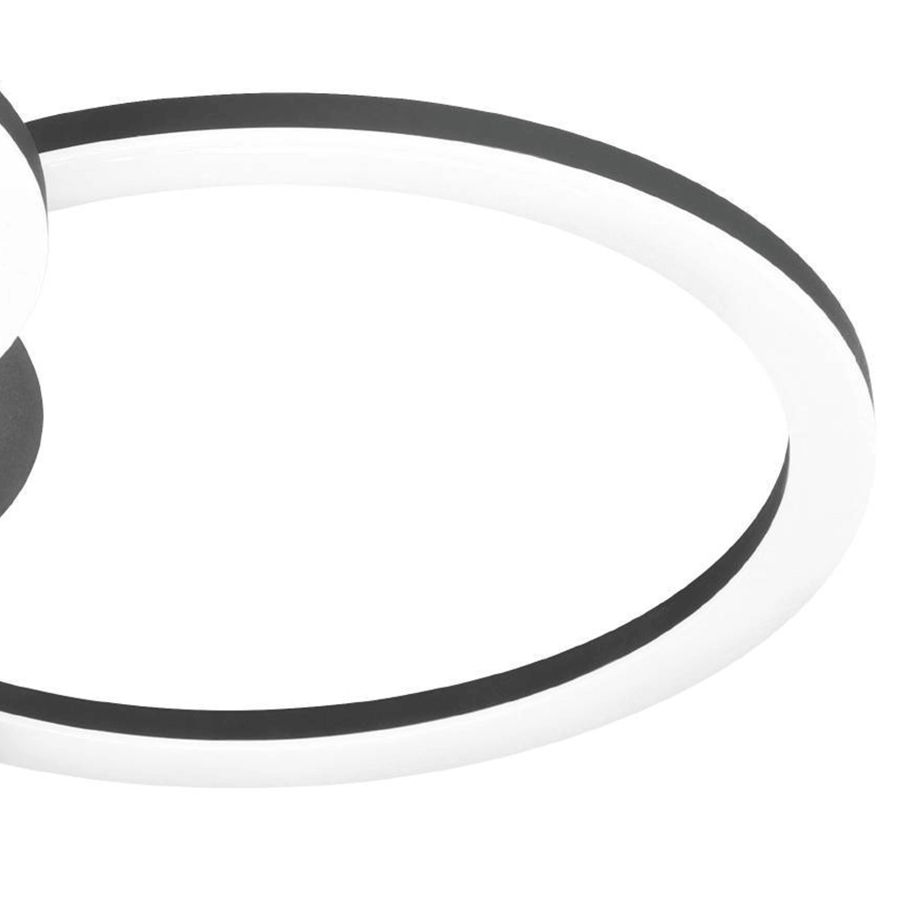 Plafondlamp Zigbee Parrapos-Z 61,5x45cm zwart Eglo 9008606231232