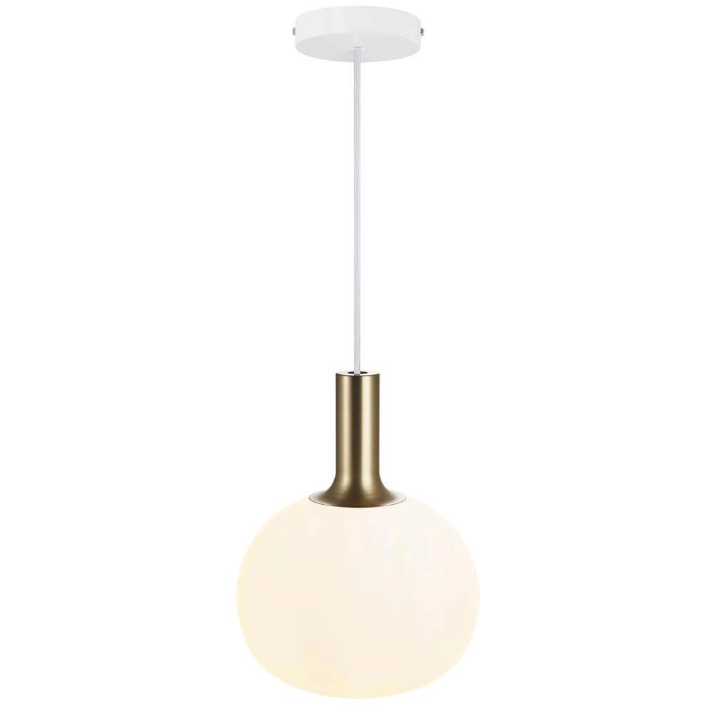Glazen hanglamp Alton bol Ø 25cm wit Nordlux 5701581413887