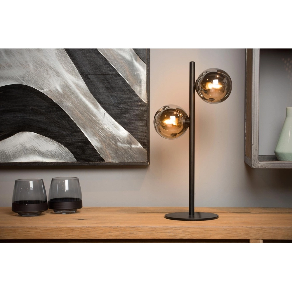 Tafellamp Tycho zwart Lucide 5411212450975