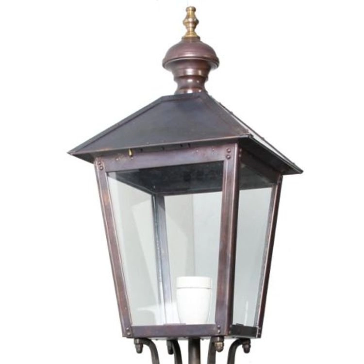 Nostalgische Wandlamp Brandenburg 90cm bronsbruin KS Verlichting 8714732126502