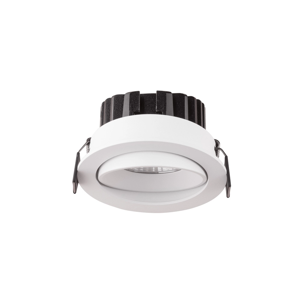 Witte inbouwspot Blade Ø 9cm richtbaar Lyora 5212017418562