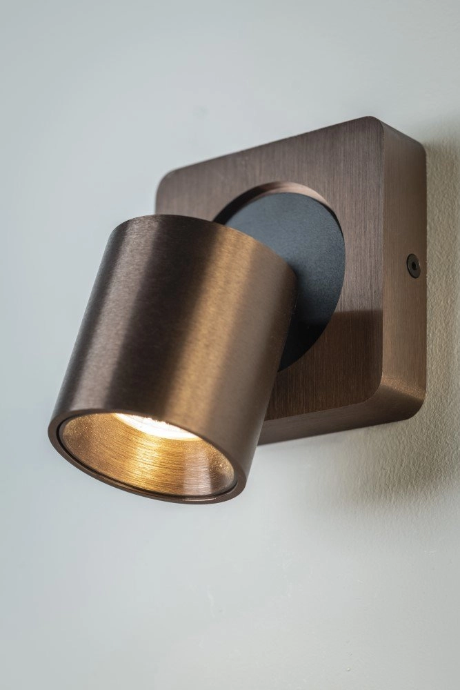 Led opbouwspot Laguna brons bruin Artdelight 8719831736003