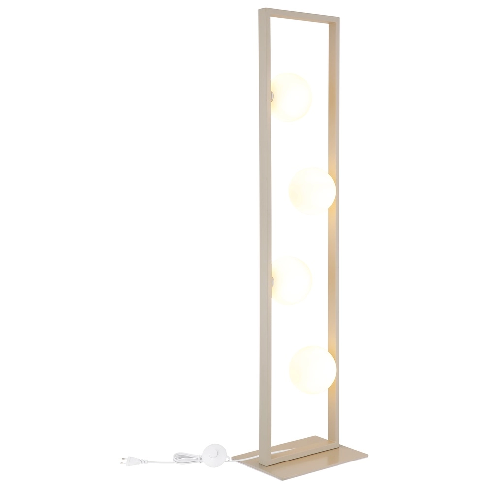 Design vloerlamp Nanda zand bruin Globo 9007371579037