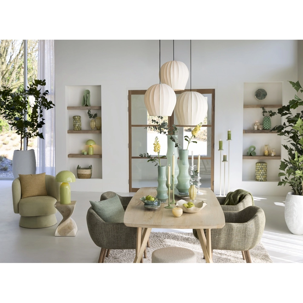 Bouclé hanglamp Zagori Ø 44cm - zand Light & Living 8717807793067