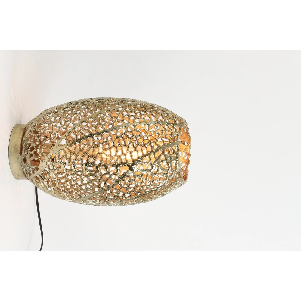 Design tafellamp Sinula Ø 24cm - messing mat Light & Living 8717807614508