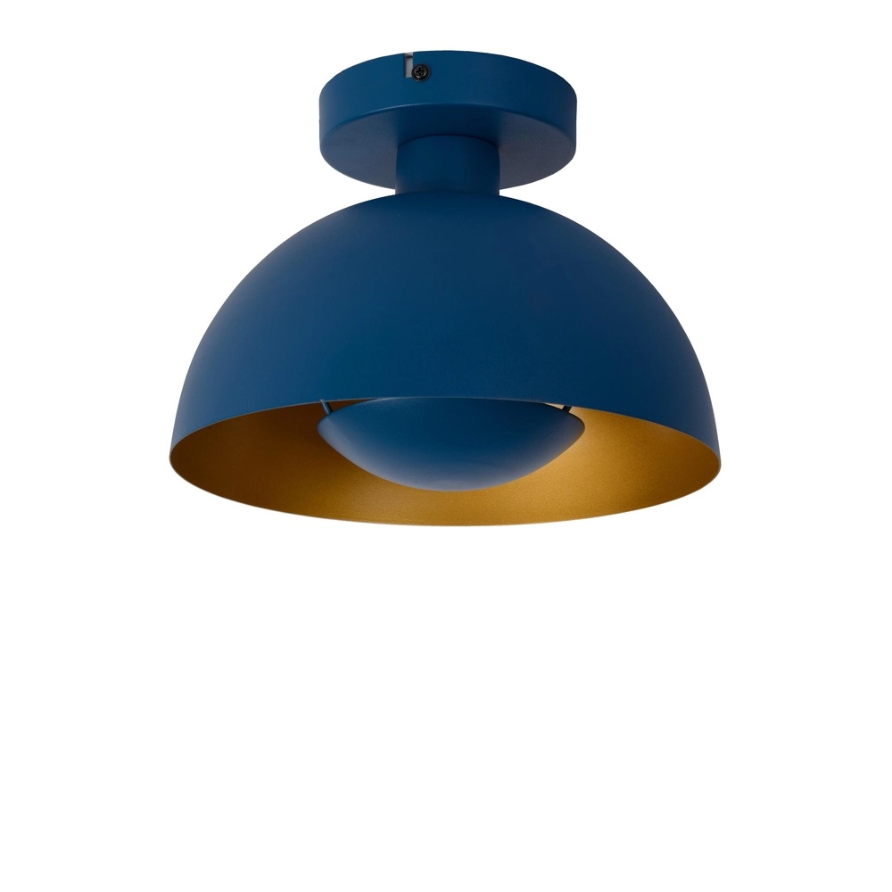 Design plafondlamp Siemon blauw