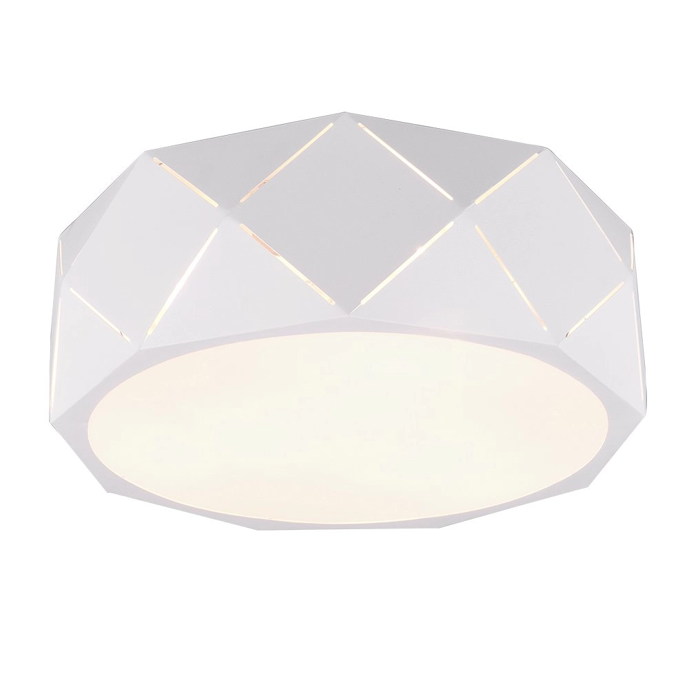 Design planfondlamp Zandor Ø 40cm wit Design planfondlamp Zandor Ø 40cm wit
