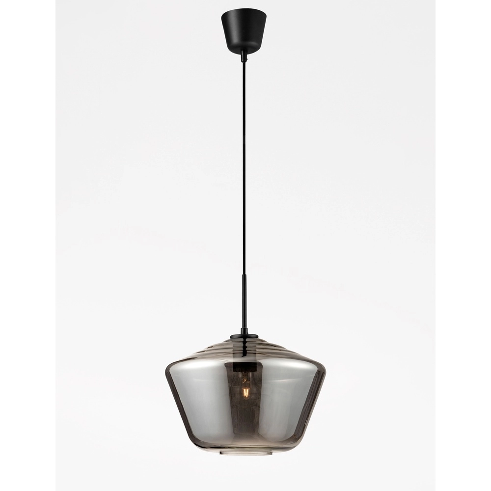 Hanglamp Veiro chroom glas Ø 30 x 22cm
