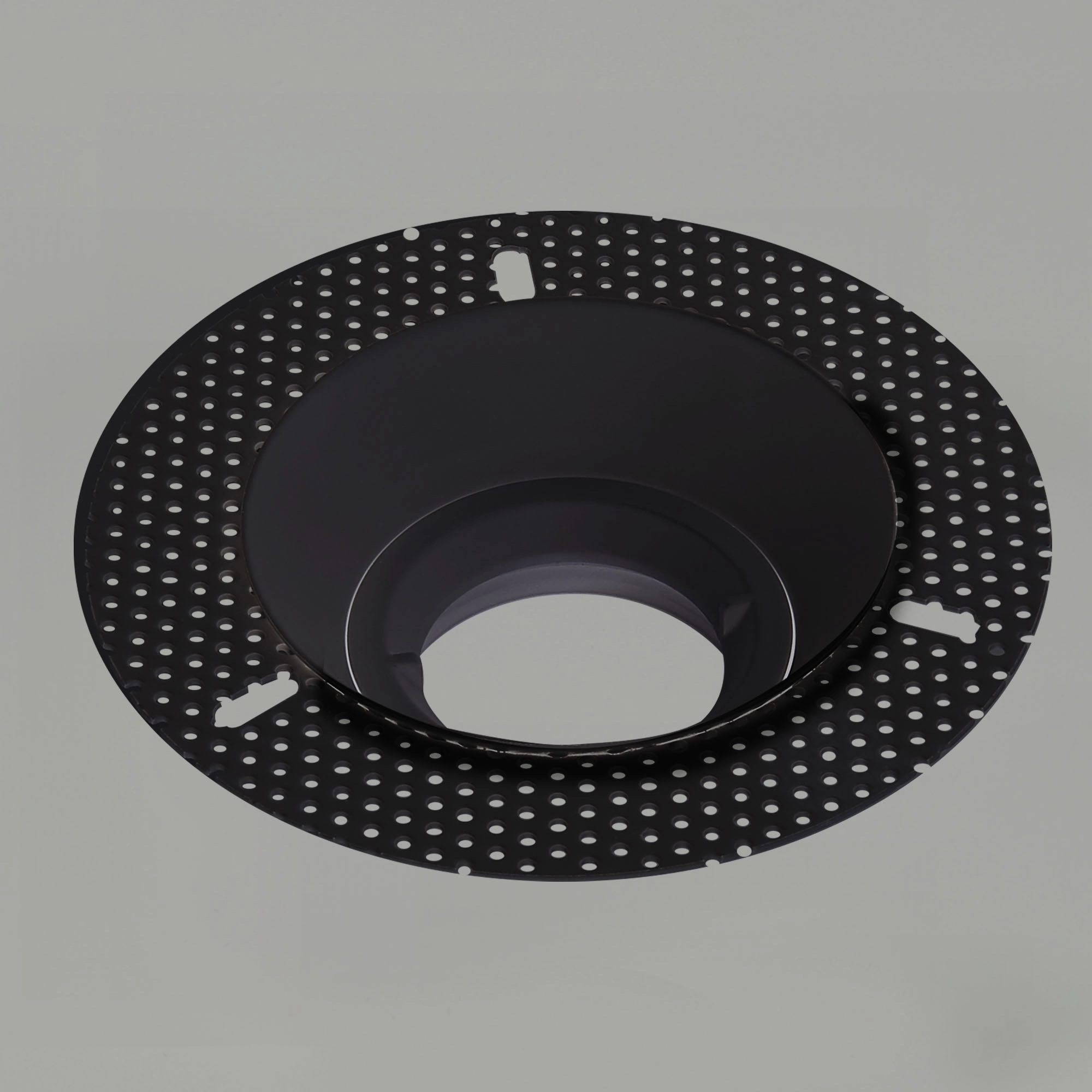 Inbouw stucspot Slim Trimless zwart IP65