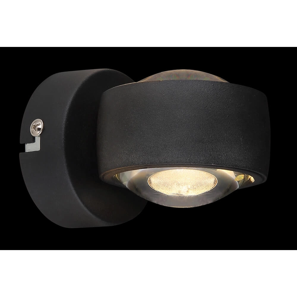 Zwarte wandlamp Randi design Globo 9007371433988