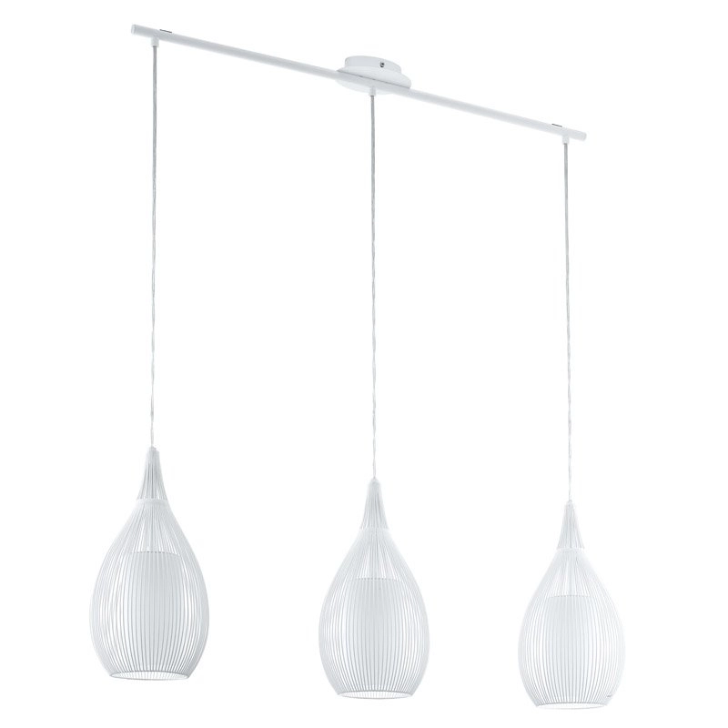Design Hang Lamp Razoni 3-lichts wit Design Hang Lamp Razoni 3-lichts wit