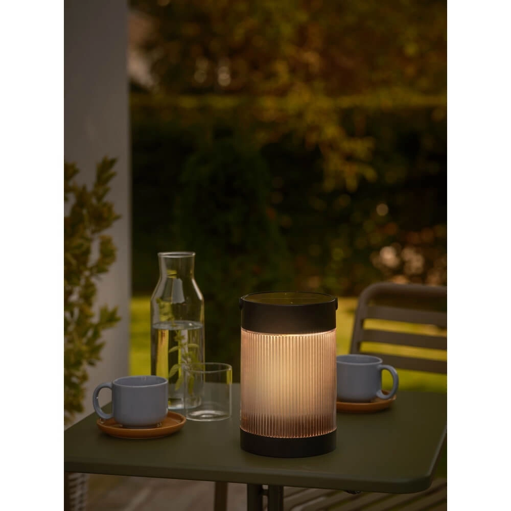 Tafellampje Coupar zwart solar Nordlux 5704924023446