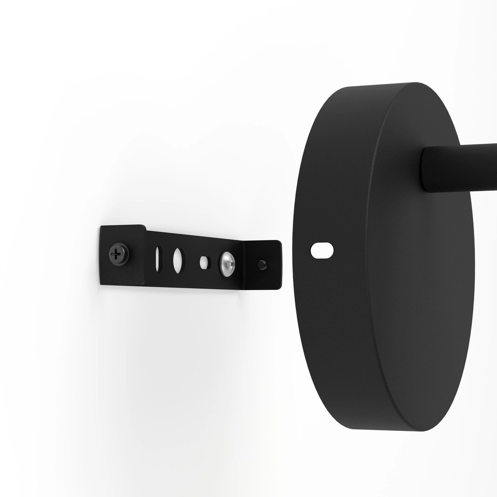 Wandlampje Carlton 7 zwart met koper Eglo 9002759437152