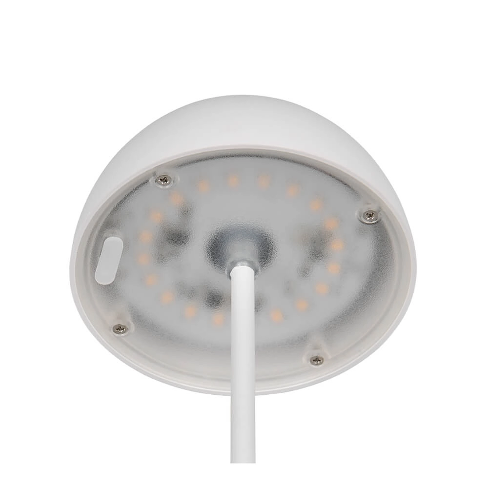 Oplaadbaar tafellampje Ortiz wit Trio 4017807643305