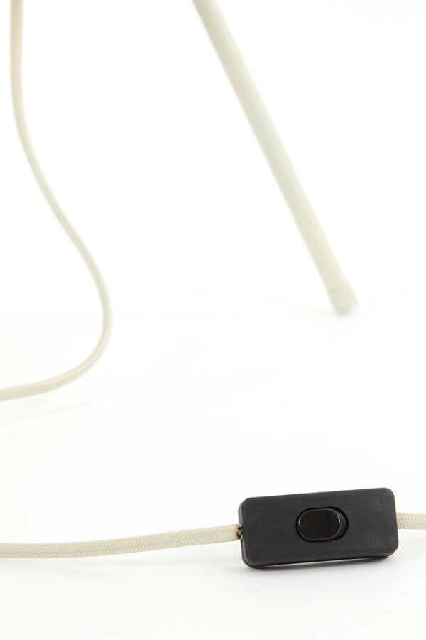 Japandi tafellamp Plumeria crème Ø 34cm Light & Living 8717807651367