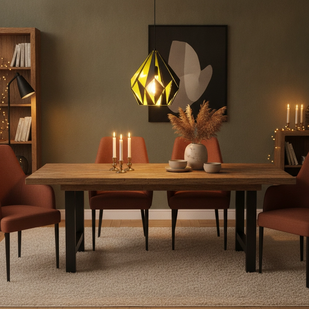 Hanglamp Carlton 1 31cm zwart met groenkoper