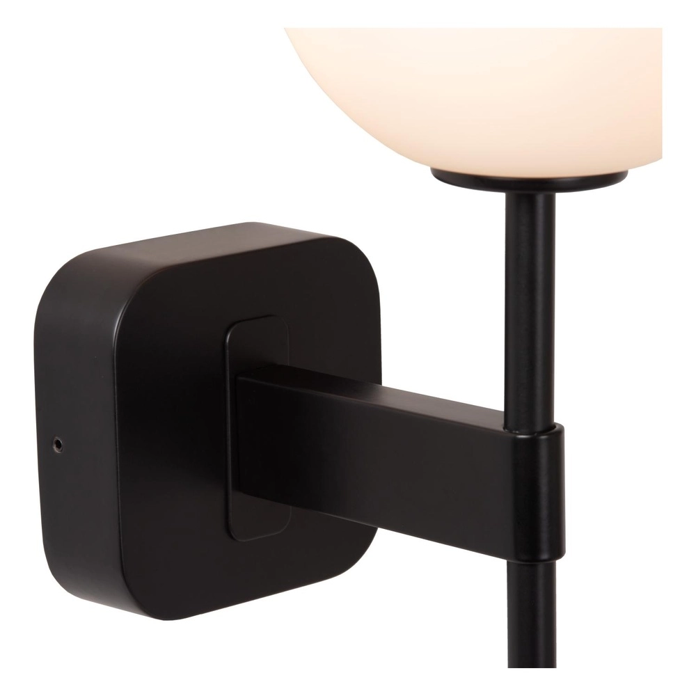 Wandlamp Elda zwart Lucide 5411212040633