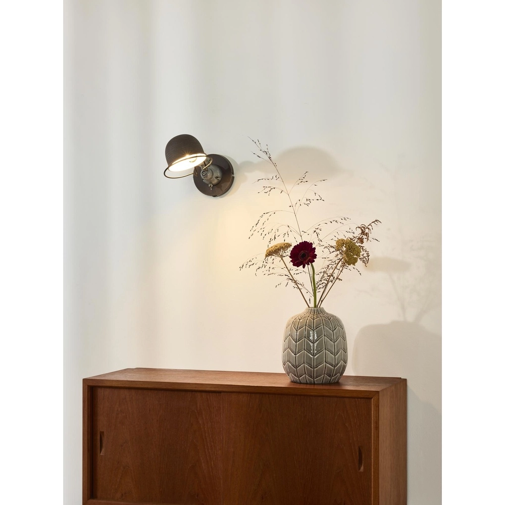 Klassieke wandlamp Honore roestbruin Lucide 5411212450371