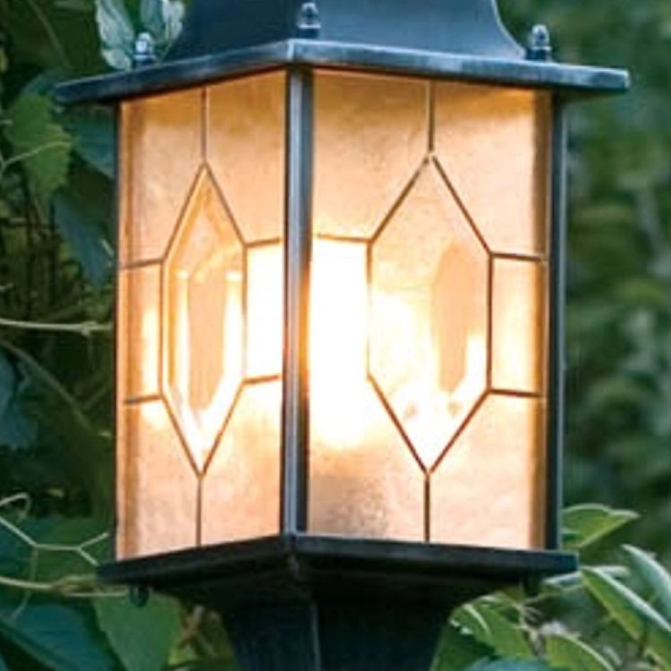 Tuinlamp Milano 115cm zwart zilver gevlamd KonstSmide 7318302457594