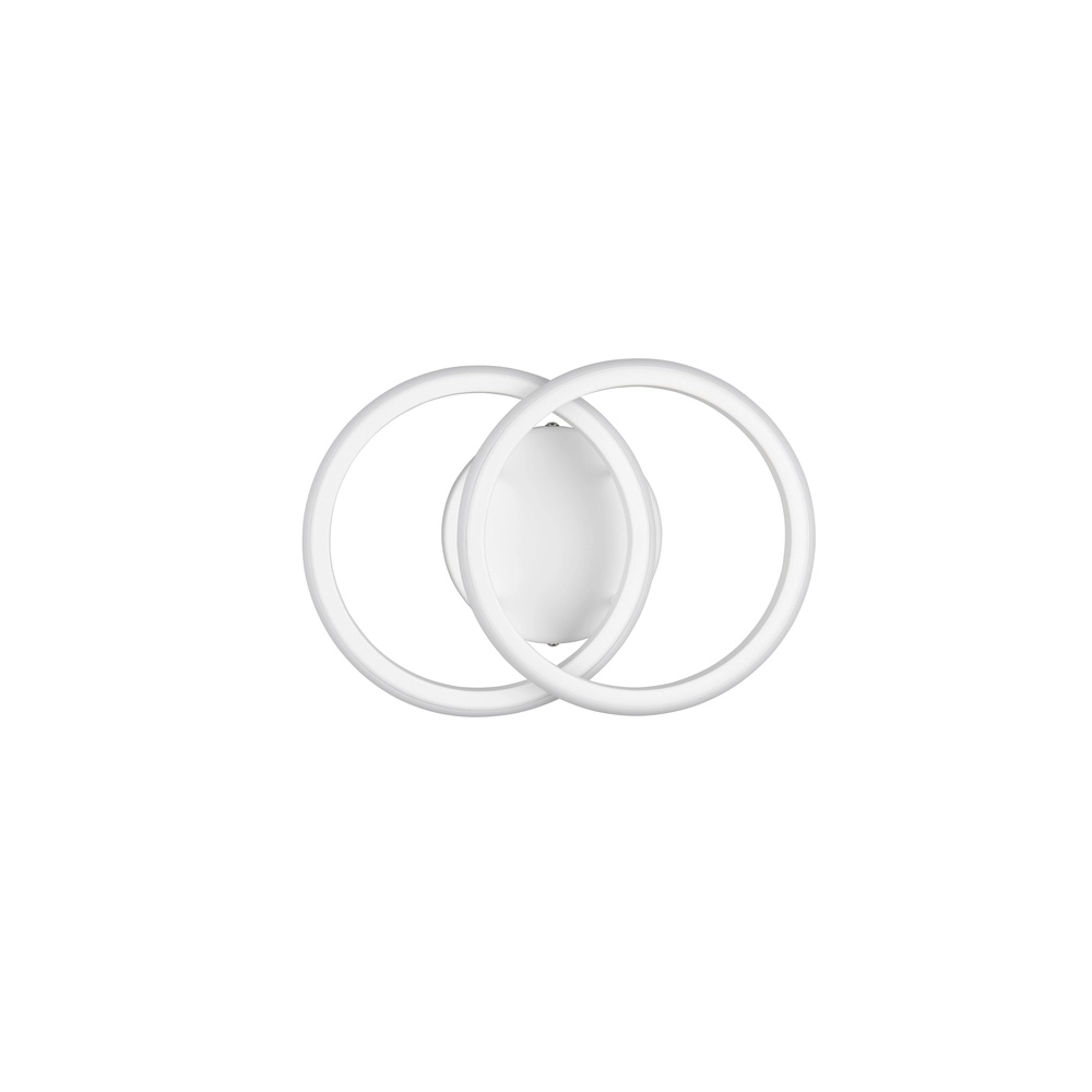 Witte plafondlamp Kasia  rond design Trio 4017807653830