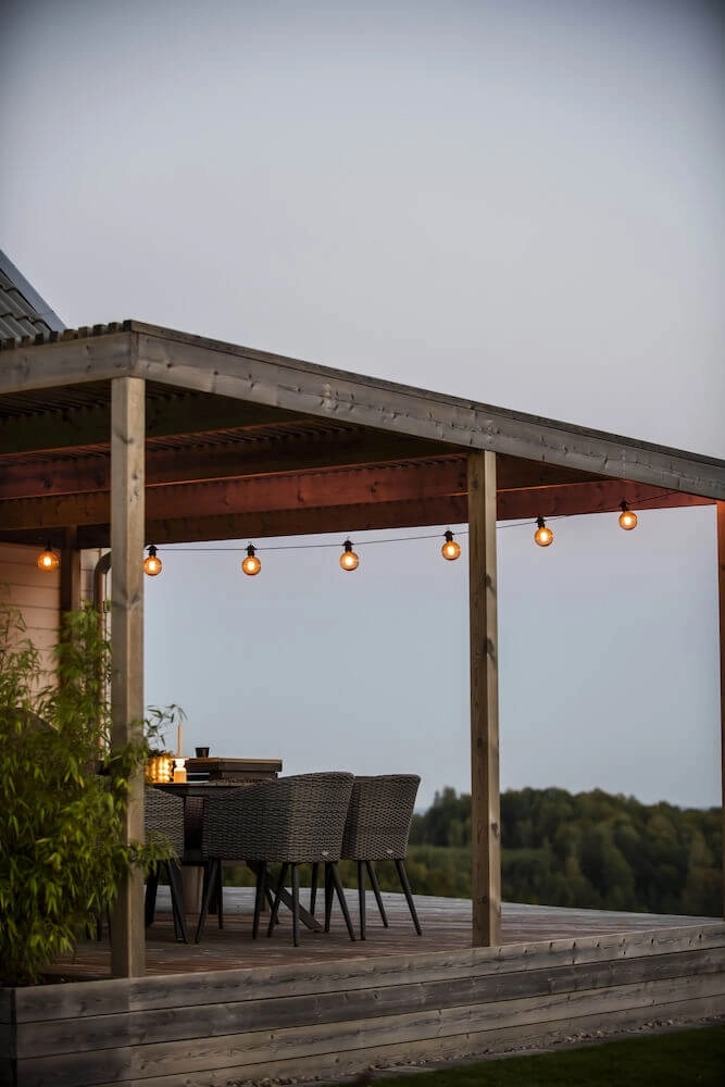 Partylight Globe bollen 4,5m KonstSmide 7318302393861