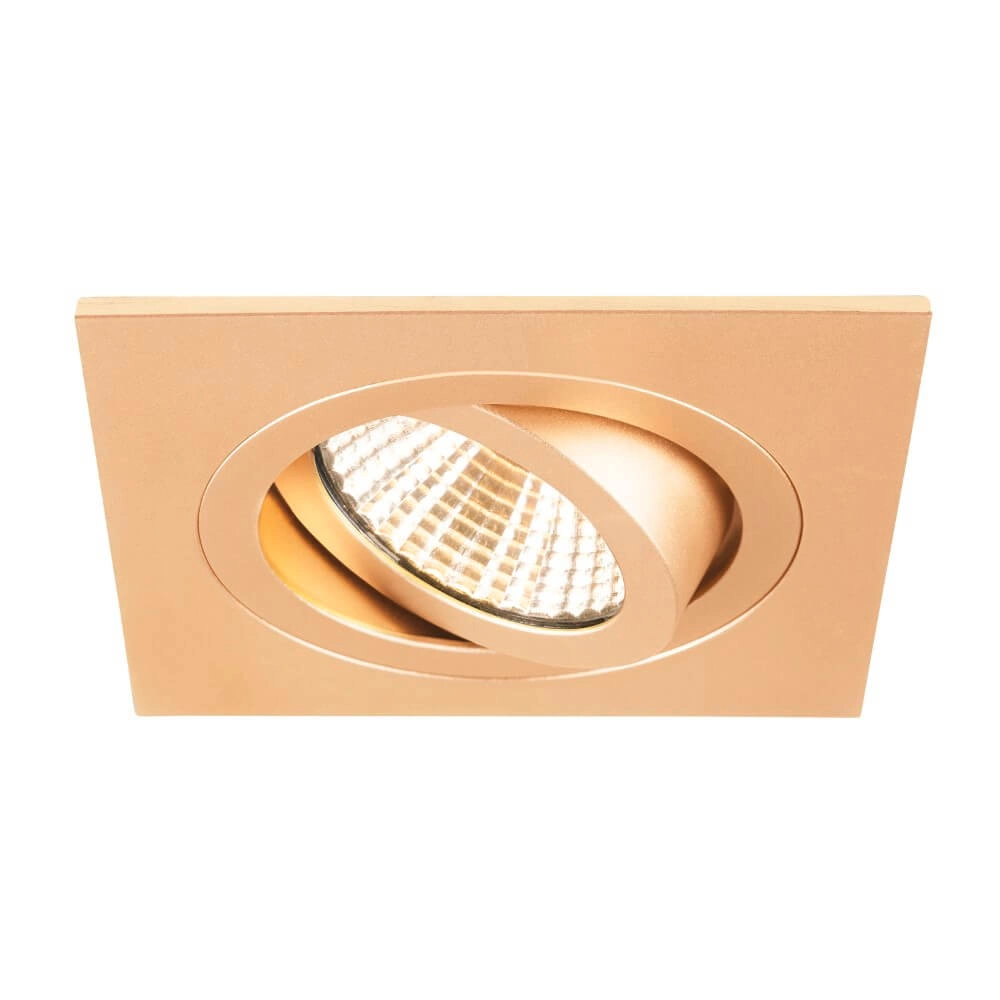 Inbouwring New Tria 75 vierkant rose - zonder fitting SLV 4024163276481