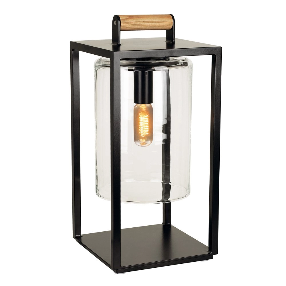 Tafellamp buiten landelijk Dome Teak