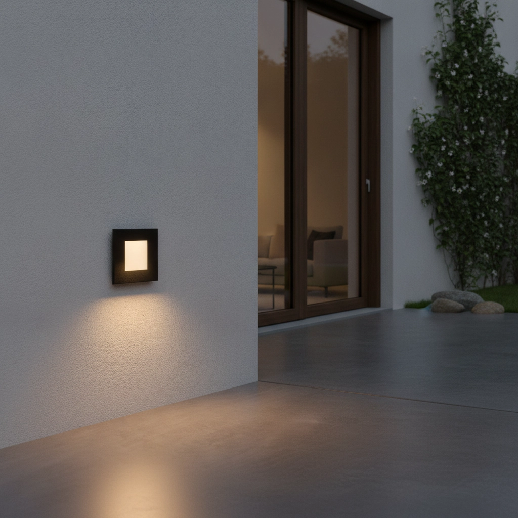 Inbouwlamp Rudy zwart